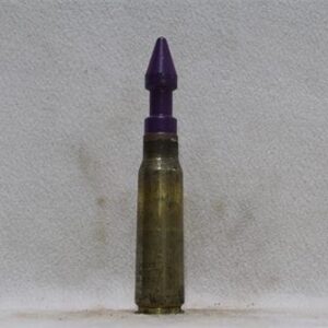 20mm Vulcan dummy round with fired brass case and purple proof test projectile, Price Each 20MM cdvs.15.applicationx.net