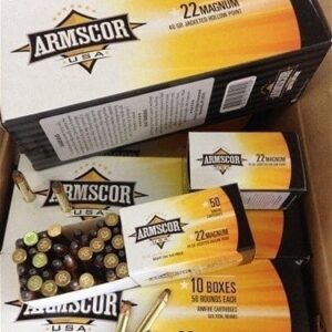 22 Magnum 40 grain JHP Made by Armscor. 50 rounds .22 LR / .22 Magnum / .17 HMR cdvs.15.applicationx.net