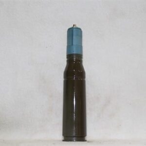 25mm Bushmaster dummy round with new, unprimed case with special TPDST projectile, Price Each 25MM cdvs.15.applicationx.net