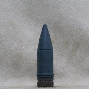 25mm Bushmaster new, blue, tp-t projectiles with threaded tracer hole in flat base, Price Each 25MM cdvs.15.applicationx.net