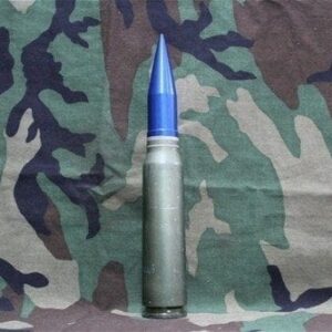 30mm Vulcan, GAU-8 Dummy Round with metal driving band projectile in fired case, Price Each 30MM cdvs.15.applicationx.net