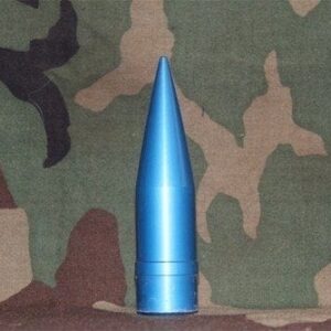 30mm Vulcan GAU-8 blue projectile with solid driving band, annodized, Price Each 30MM cdvs.15.applicationx.net