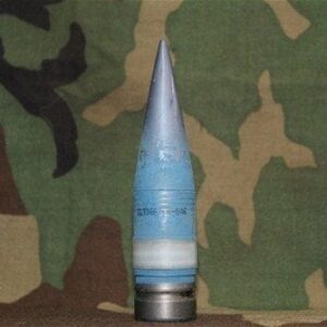 30mm Vulcan GAU-8 blue projectile with single plastic driving band, Price Each 30MM cdvs.15.applicationx.net