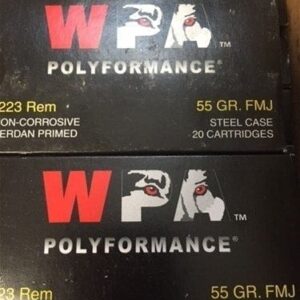 Wolf 223 / 55 Grain Polyformance 223 Rem Bimetal Jacket 55 GR 500Rds 223 / 5.56x45 cdvs.15.applicationx.net