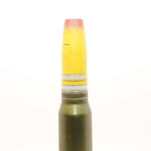 30mm Vulcan dummy round with inert HEI yelow/red projectile, no fuse, Price Each 30MM cdvs.15.applicationx.net