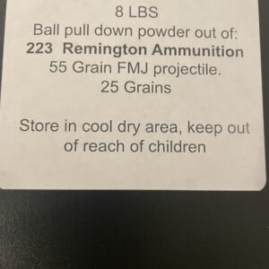 223 Remington powder. 8 LBS 223 / 5.56x45 cdvs.15.applicationx.net