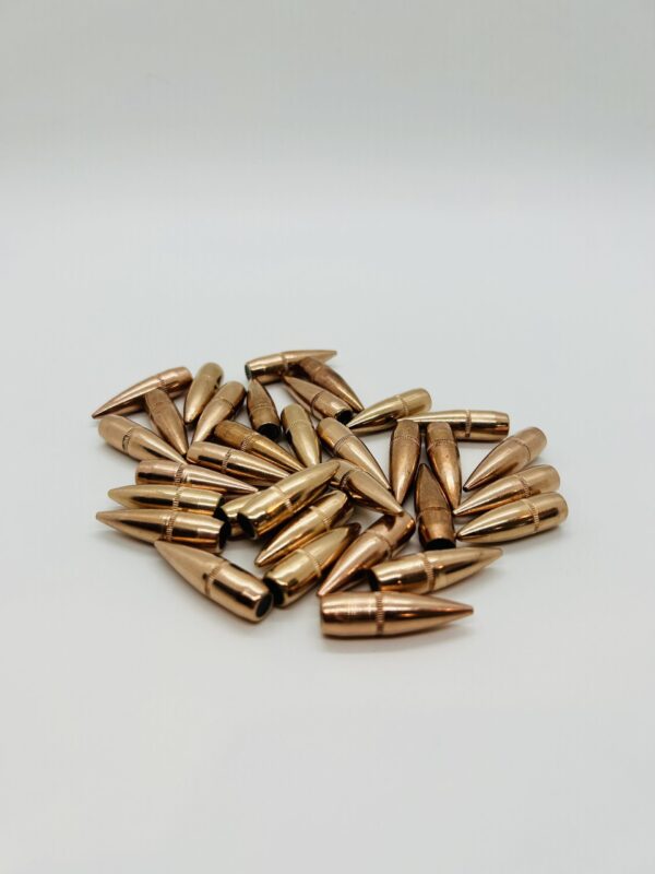 .308 Dia. mixed 147 & 150 Grain Boat Tail ball bullets. Lead base 500 Pack