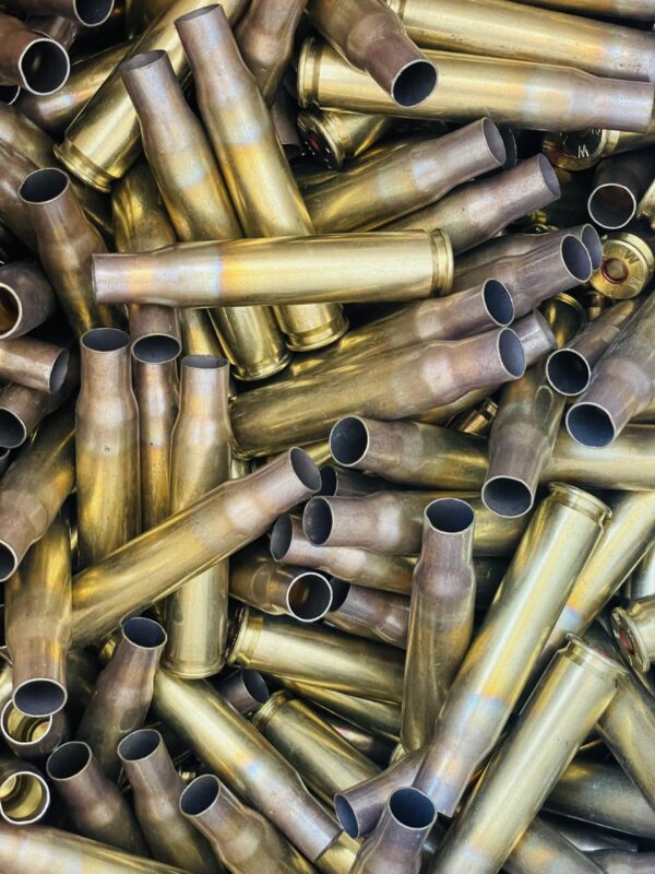 50 BMG. JAG Pull Down PRIMED BRASS CASES. 89 pack.