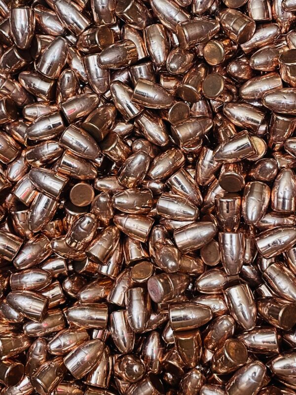 0.355 Mixed 115 and 124 Grain plated pull down bullets. 500 pack