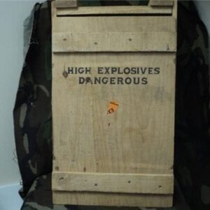 EMPTY WOOD COMP-B MILITARY EXPLOSIVE BOX. (EMPTY) Misc. cdvs.15.applicationx.net