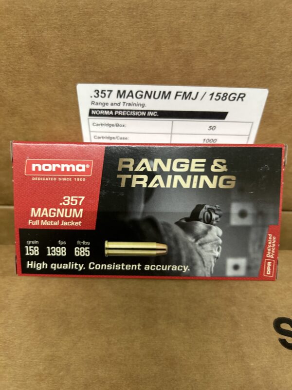 Norma Range & Training Ammunition - 357 Magnum - Image 4