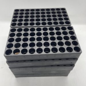 BLACK PLASTIC AMMUNITION TRAY FOR 9MM, 380, .38,  – 50 ROUND CAPACITY. 25 PACK 9MM cdvs.15.applicationx.net