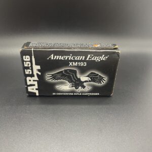 FEDERAL AMERICAN EAGLE 5.56X45MM AMMO 55 GRAIN FULL METAL JACKET – XM193 Limited Supply cdvs.15.applicationx.net