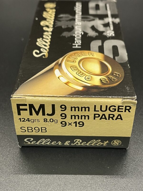 .380 Auto Sellier & Bellot 92 Grain. 50 round box - Image 4