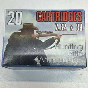 7.62×39 Hunting ammo. 20 round box cdvs.15.applicationx.net