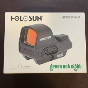 Holosun Technologies, Open Reflex, Green 2MOA Dot or 2MOA Dot with 65MOA Circle, Solar with Internal Battery, Quick Release Mount, AR Riser, Protective Hood, Black Finish cdvs.15.applicationx.net