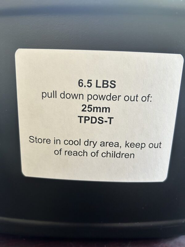 25MM TPDS-T pull down powder  8 LBS. - Image 3