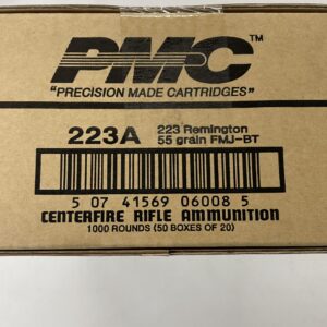 PMC .223 REMINGTON RIFLE AMMO – 55 GRAIN FMJ-BT 1,000 RD. CASE 223 / 5.56x45 cdvs.15.applicationx.net