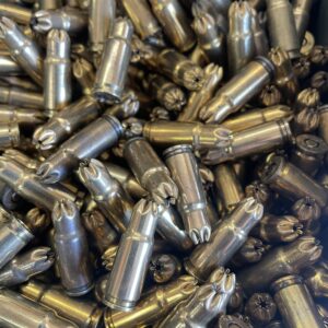 9MM Luger Re-loadable, Non Corrosive, crimp type blanks for re-enactments. 100 round bag. 9MM cdvs.15.applicationx.net