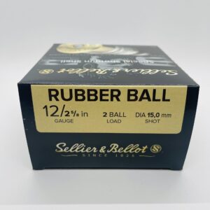 Sellier & Bellot 12 Gauge Rubber ball ammo.  25 round box. 12 Gauge cdvs.15.applicationx.net