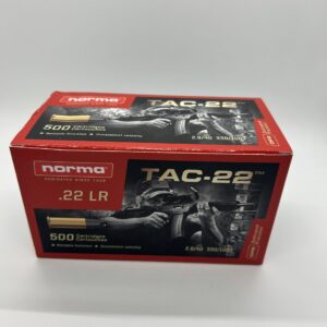 Norma TAC-22 Ammunition 22LR 40 Grain Lead Round Nose. 500 ROUND BRICK. .22 LR / .22 Magnum / .17 HMR cdvs.15.applicationx.net